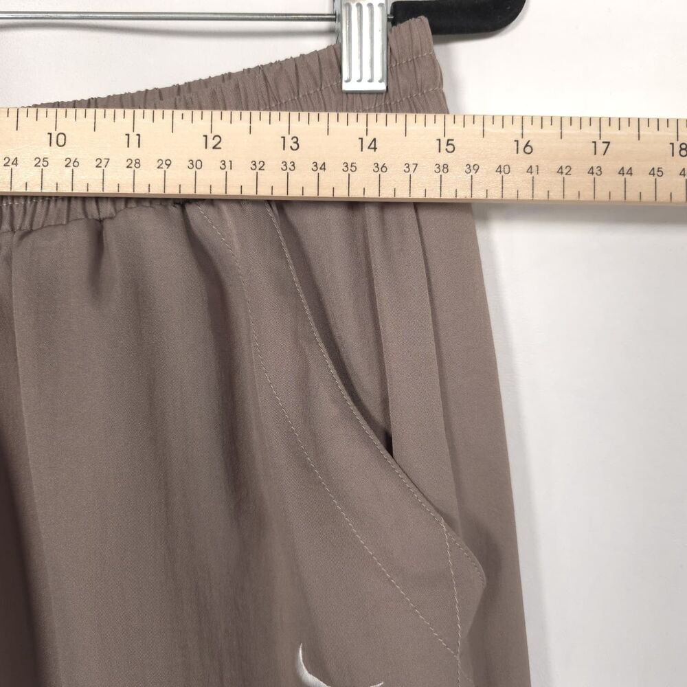 NIKE Mens Jogger Pants LARGE Brown Zip Ankle Lined Athletic‎ - Picture 6 of 13
